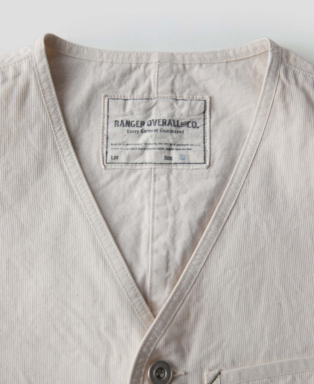 Cotton Jacquard Work Vest