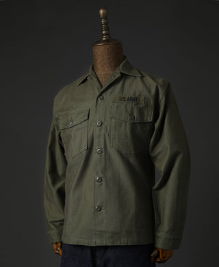 Vietnamkrieg US Army OG107 Fatigue Utility Shirt – schlicht