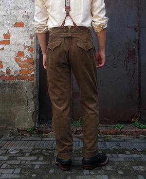 1920s 12 oz Corduroy Farmer Work Trousers | Olderbest