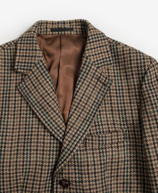 1950s Houndstooth Tweed Blazer