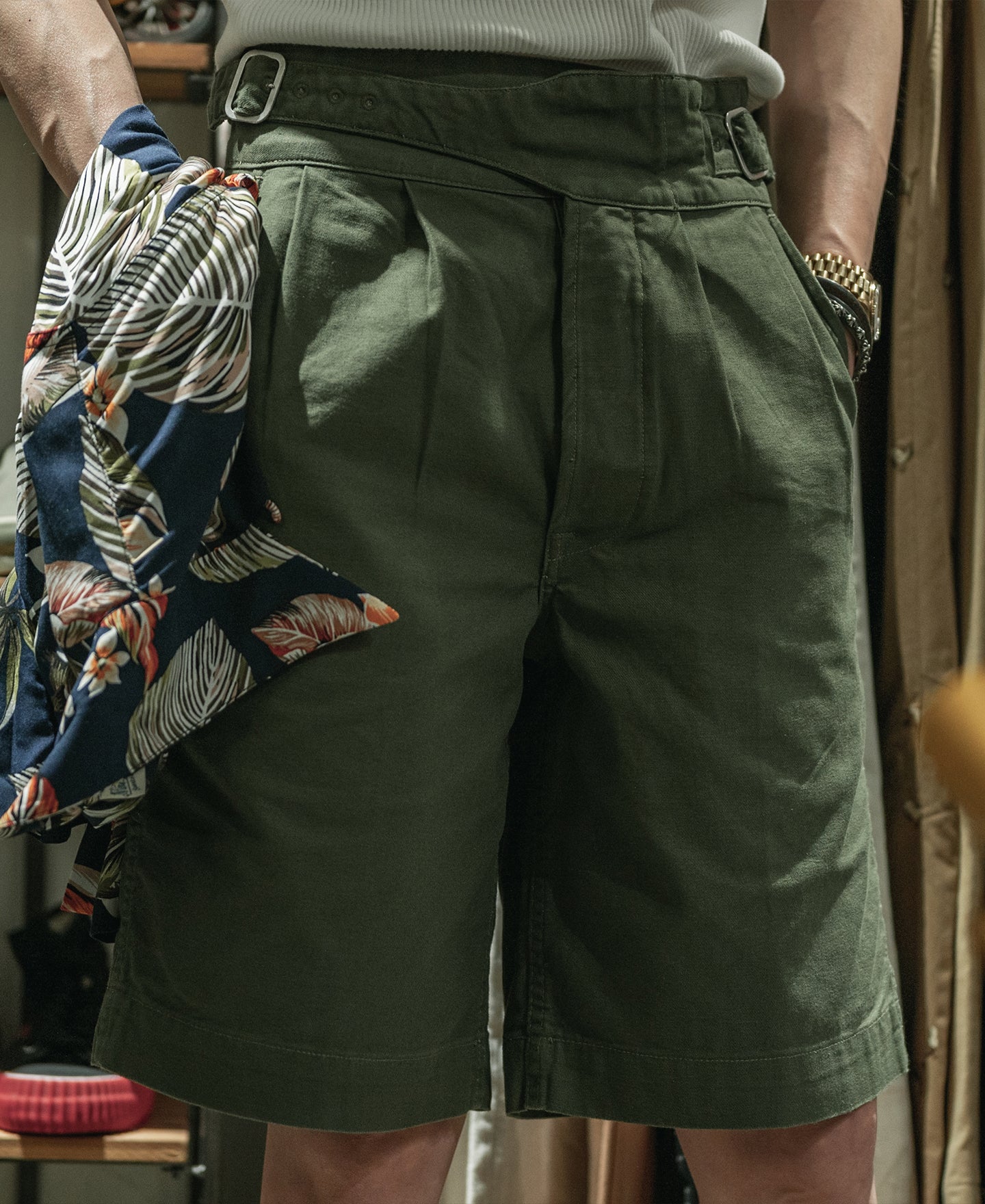 注目の福袋！ 40s~ Australian Shorts Gurkha Army ショートパンツ