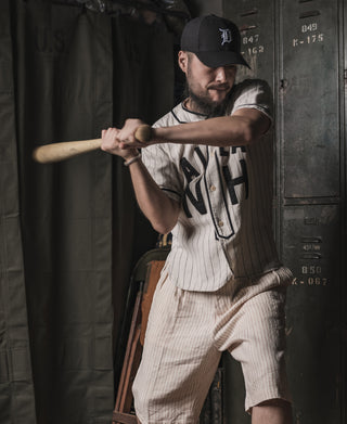 Militär-Baseballshirt aus dem Zweiten Weltkrieg – AIEA NH