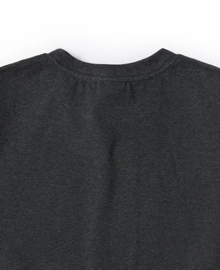 Slim Fit Crew Neck T-Shirt - Dark Gray