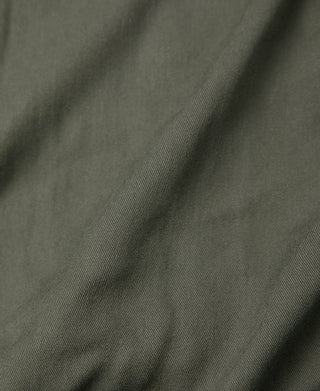 Lockeres Bowlinghemd mit Stickerei – Grün