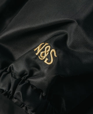 Logo-Appliqued Nylon Coach Jacket - Black