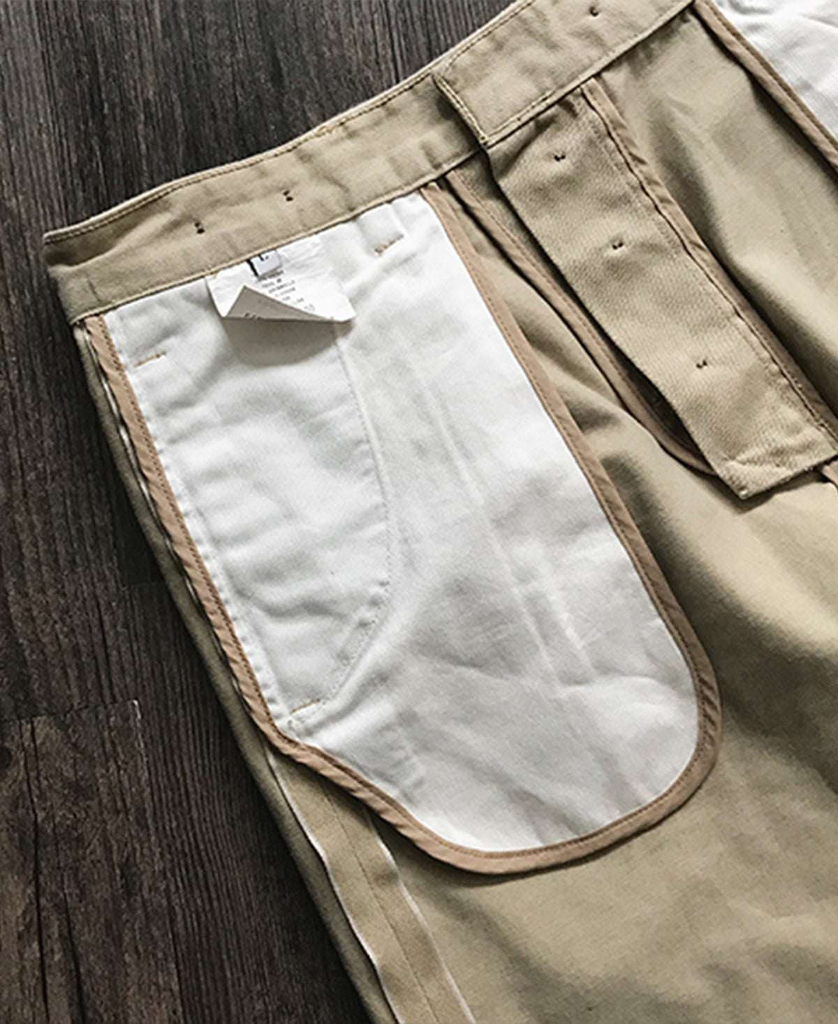 1940s British Army 14 oz Officer Chino Trousers